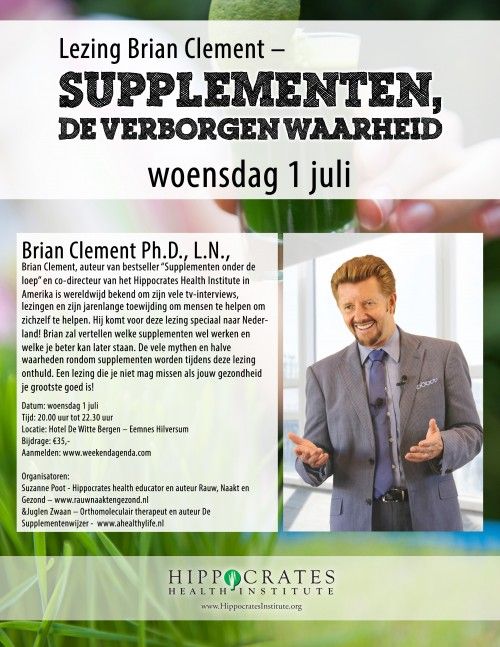lezing brian clement