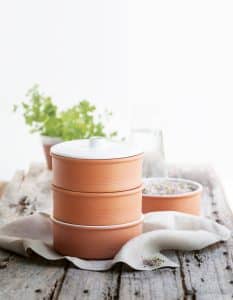 Kweektoren Terracotta 3-laags