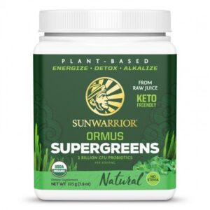 Sunwarrior Ormus Supergreens Naturel - 225 gram