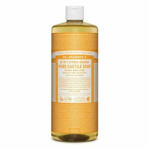 Biologische vloeibare zeep - Dr. Bronner Citrus Orange 475 ml. (bestseller!)
