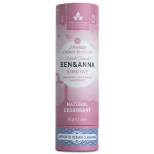 Deodorant Stick Sensitive - Japanese Cherry Blossom 60g - Ben & Anna