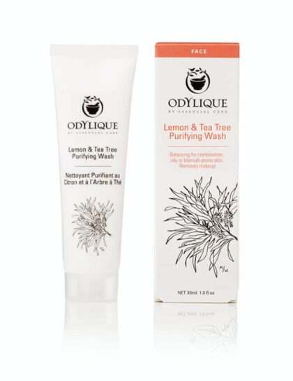 Lemon en Tea Tree Purifying Facewash - Odylique 30 ml.