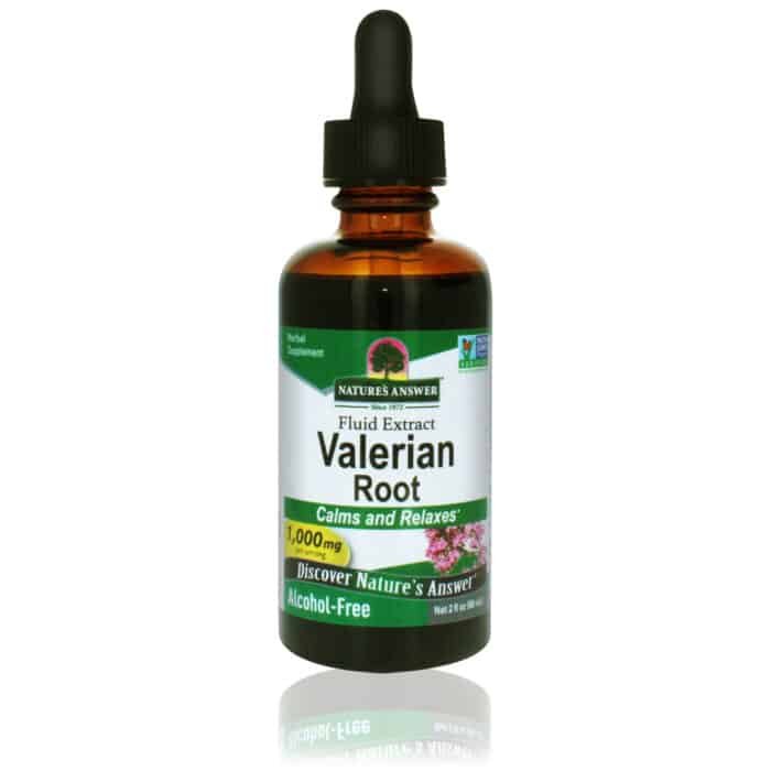 Valeriaan wortel extract alcoholvrij - Natures Answer 60 ml.