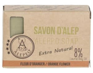 Aleppo Olijfzeep Oranjebloesem 100 gram