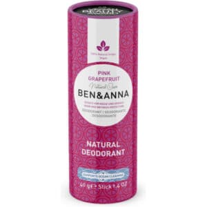 Deodorant Stick Pink grapefruit papertube 40g - Ben en Anna