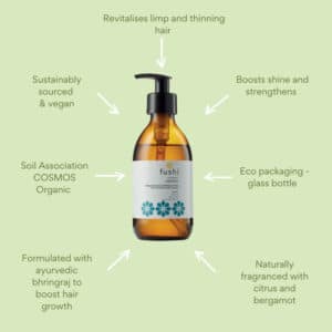 Shampoo Herbal Stimulator glazen fles - Fushi