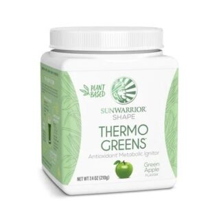 Sunwarrior Shape Thermo Greens Green Apple 210 Gram