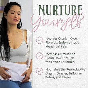 Baarmoeder wrap - Organic Cotton Sacred Womb - Lulus Naturals