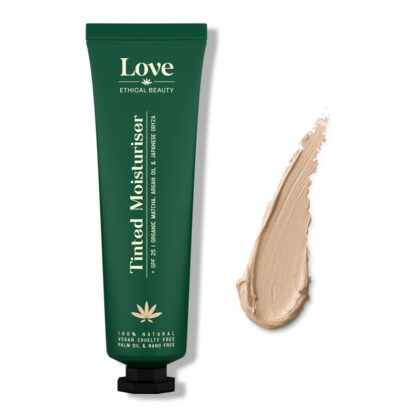 Natural tinted moisturiser SPF 25 - Medium - Love ethical beauty