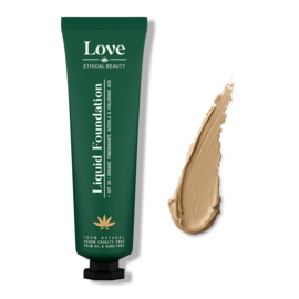 Natural Liquid Foundation SPF30 - Peach - Love Ethical Beauty