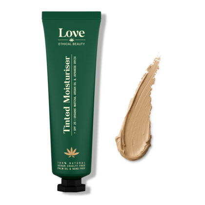 Natural tinted moisturiser SPF 25 - Tan - Love ethical beauty