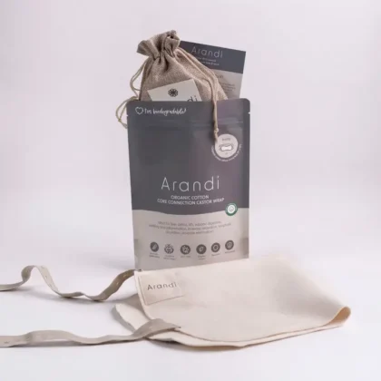 Lever pakking -wrap - Organic Cotton Core Connection - Arandi