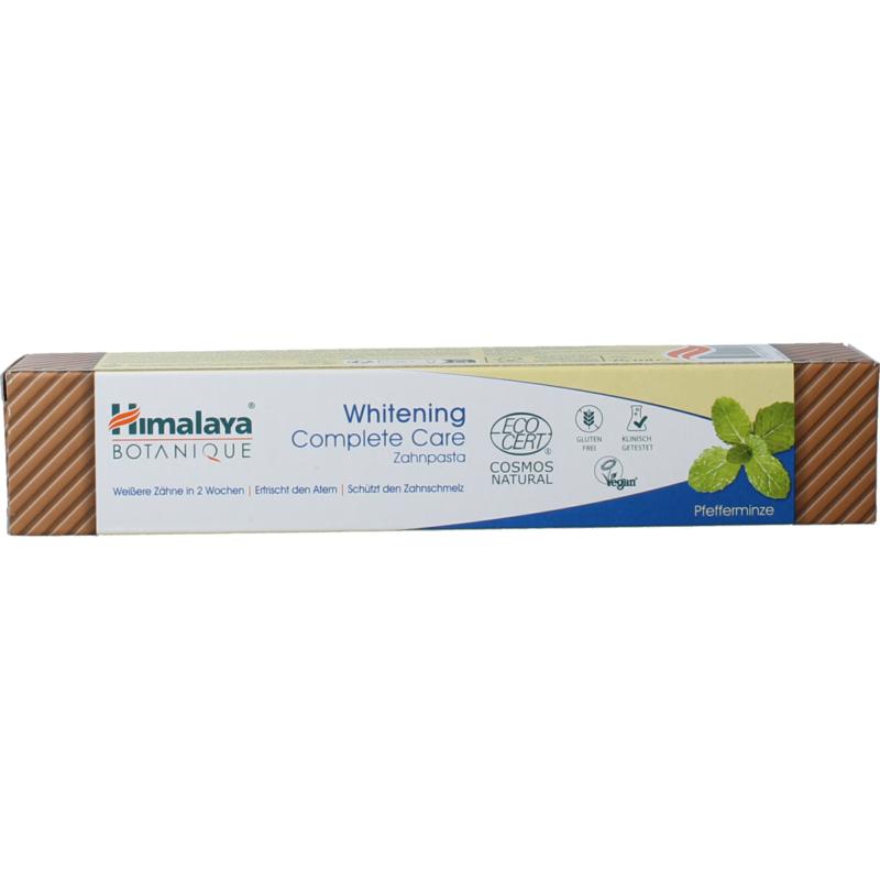 Tandpasta Whitening Complete care simply peppermint 75 gram - Himalaya