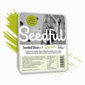 Living Seedful Bread Slices with Hemp Seeds 250 Gram