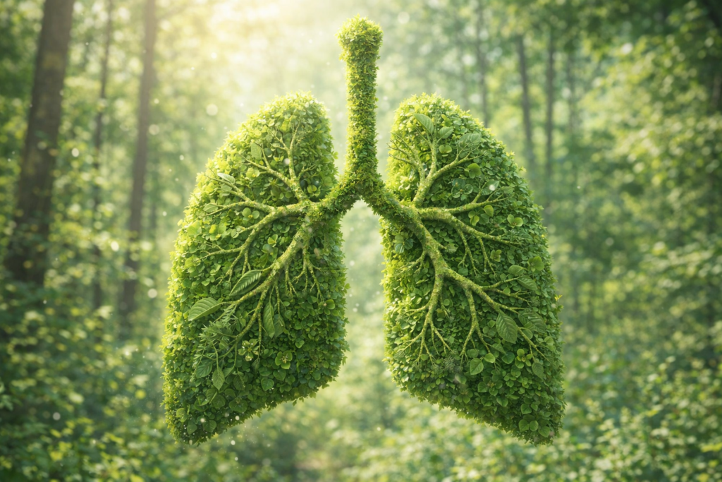 5 kruiden voor de longen